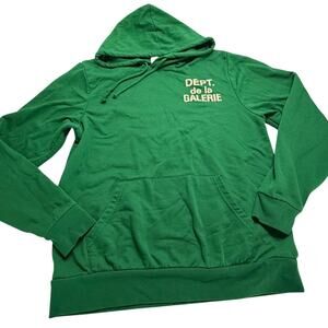 Make Market Green Hoodie Unisex Size Medium
